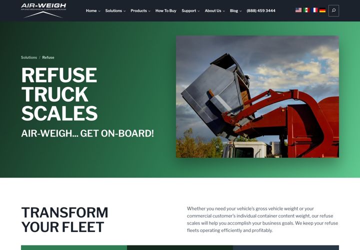 Industry / application mockup, desktop